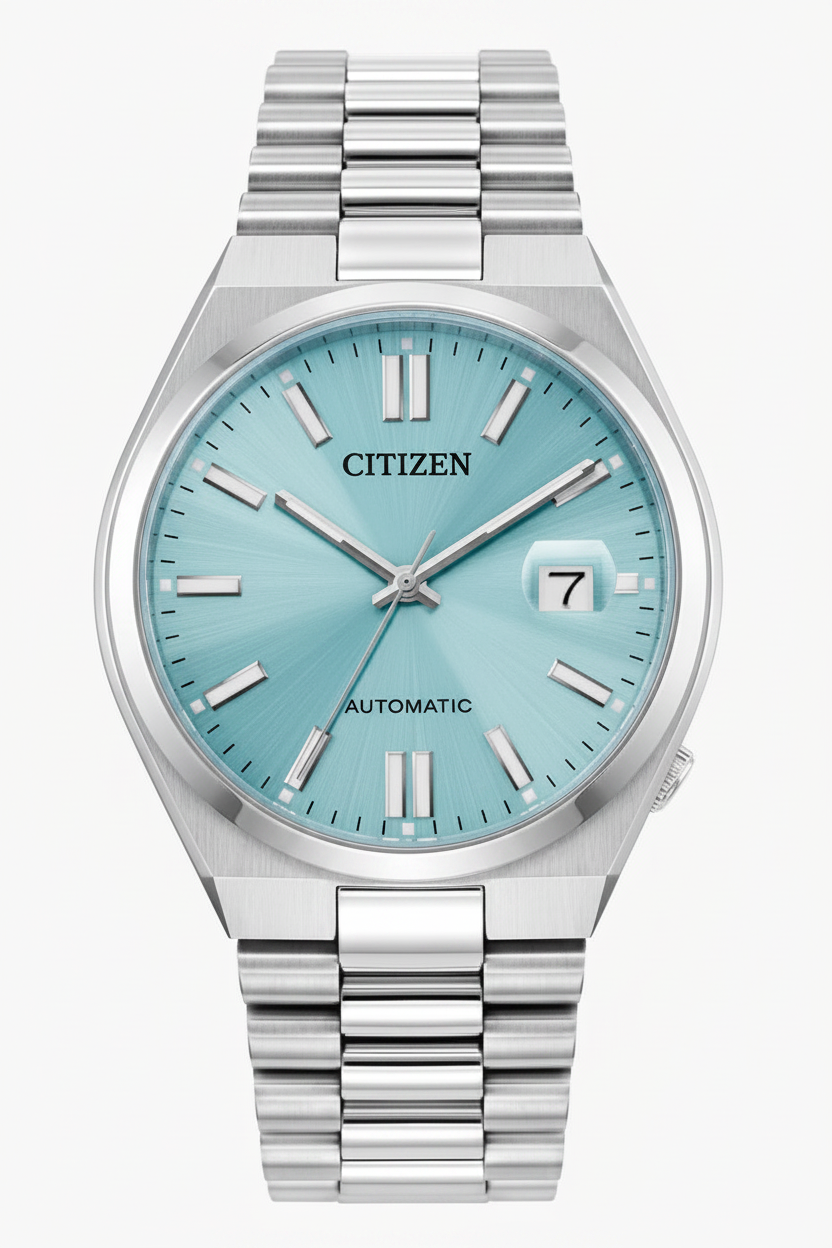Citizen Tsuyosa Automatic 40mm date window detail